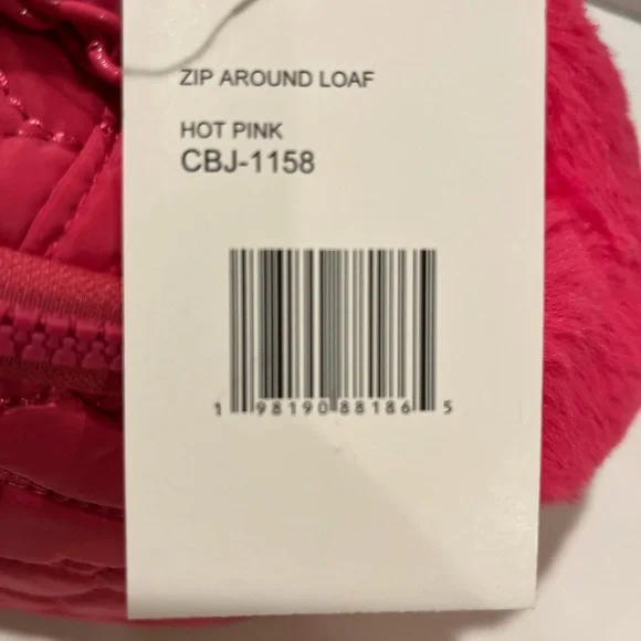 NWT Betsy Johnson Hot Pink Quilted Heart Bag - Picture 16 of 16